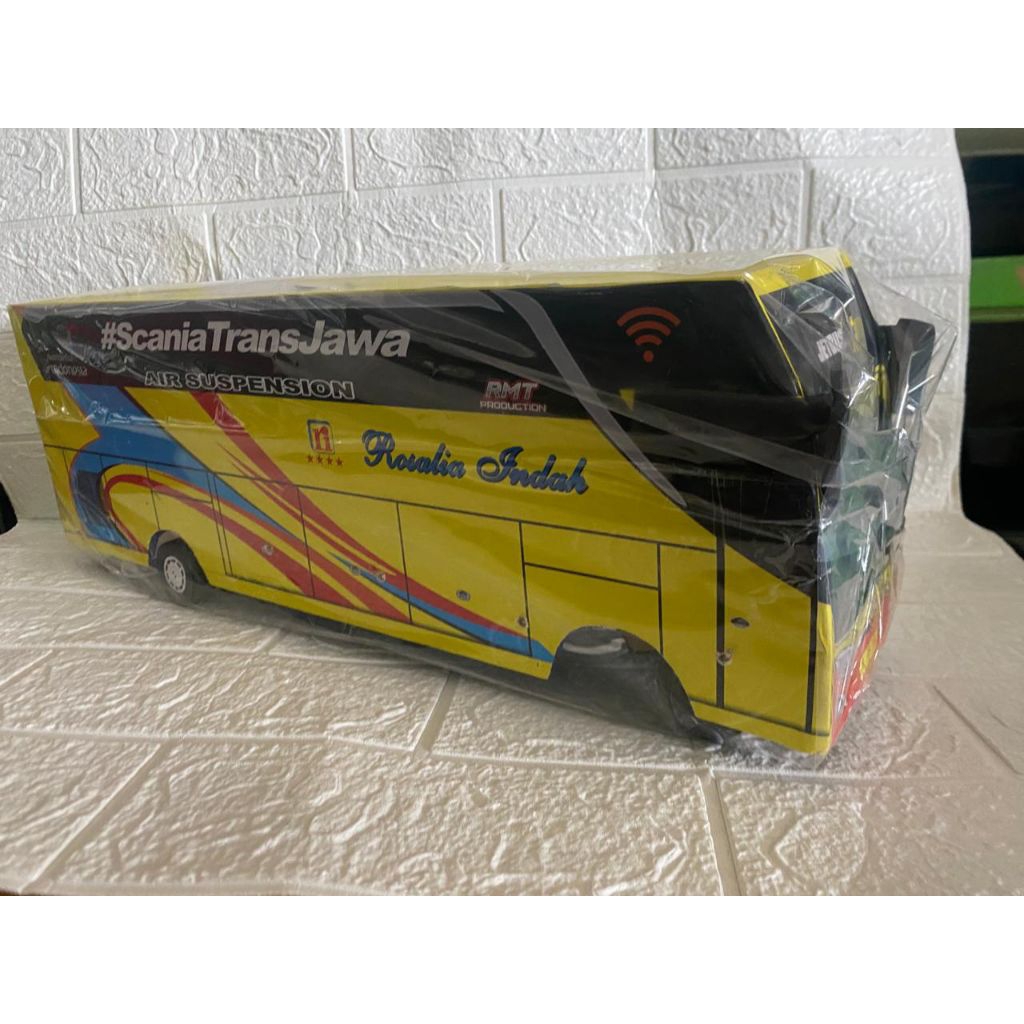 miniatur bus free lampu led