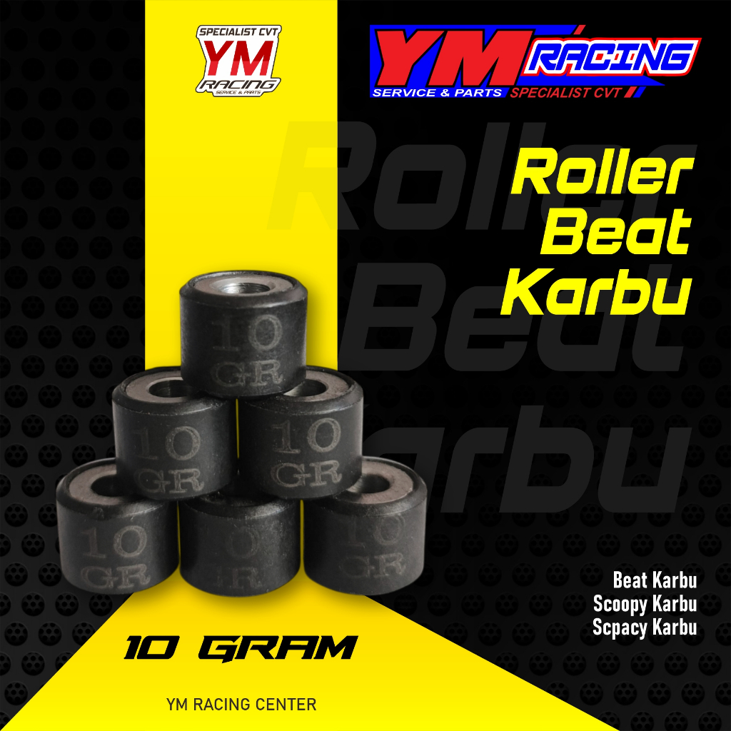 Roller Beat Karbu 10 gram | Roller Motor Beat 10 gram / Roler Spacy Karbu 10 gr ( Loler Scoopy Karbu