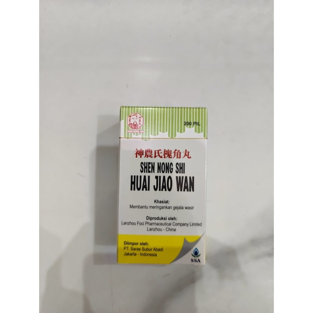 Huai Jiao Wan / obat wasir
