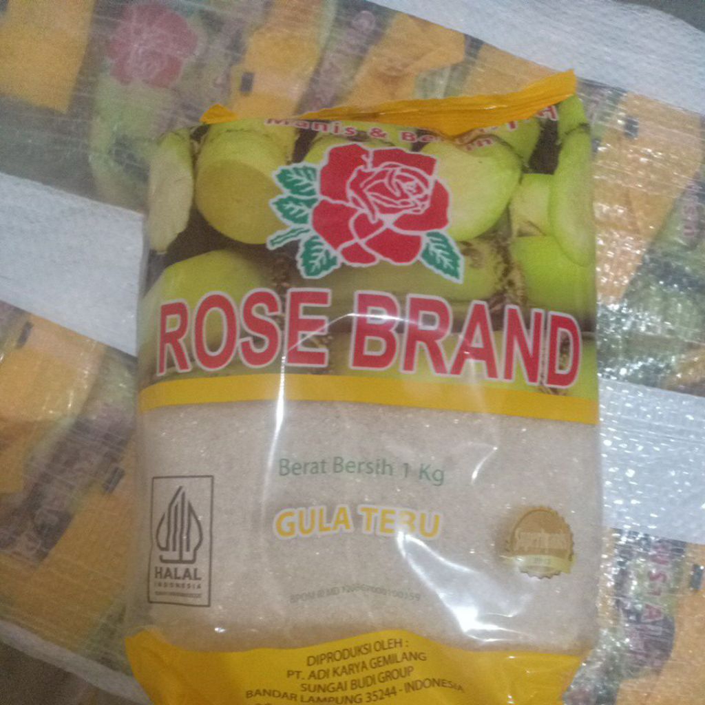 

GULA Rose brand 10 Kg kuning