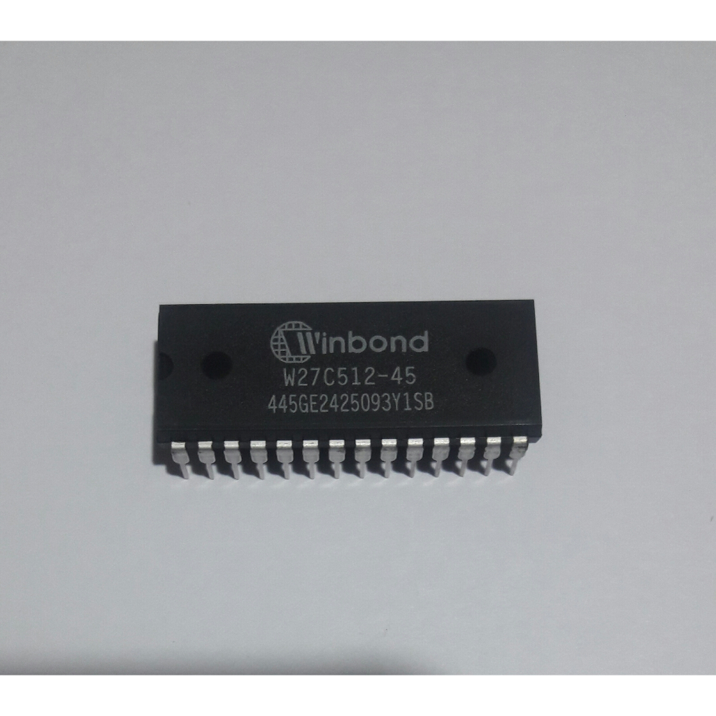 Ic 27C512 Winbond IC Eeprom 27C512 merk Winbond  KOSONG/TANPA DATA PROGRAM.