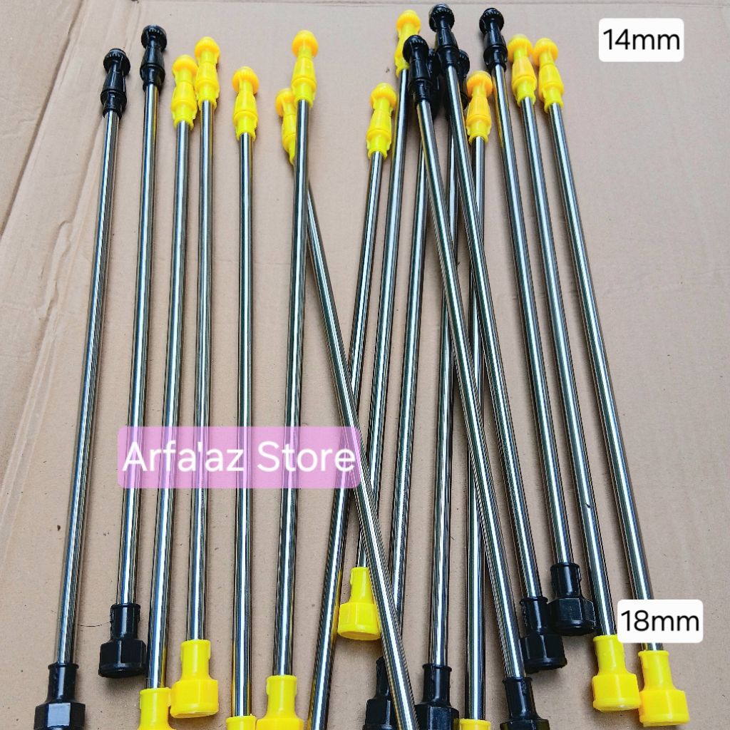 Stik Sprayer elektrik manual bisa 80 cm stainless