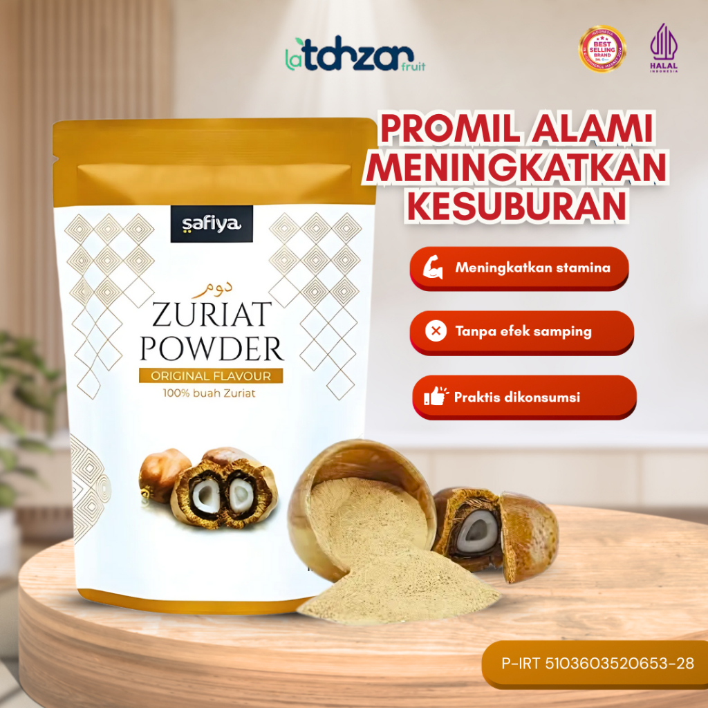 

Serbuk Zuriat 1 Kg Bubuk Zuriat Promil Doum Asli Promil Original