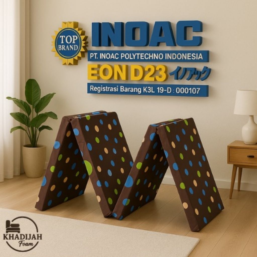 Kasur Lipat INOAC Tebal 10 Cm Dan Tebal 5 Cm