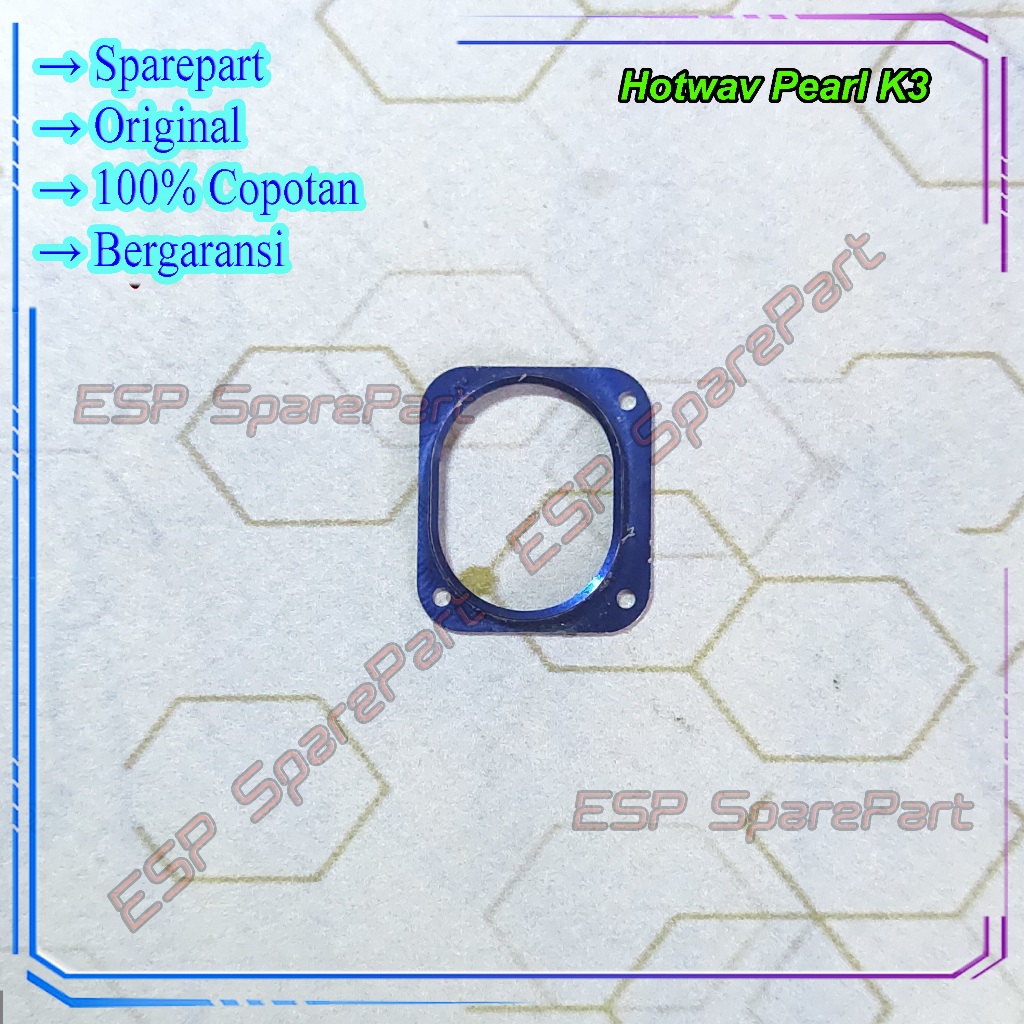 Plat Besi Hotwav Pearl K2 Prime Ring Frame Fingerprint Copotan