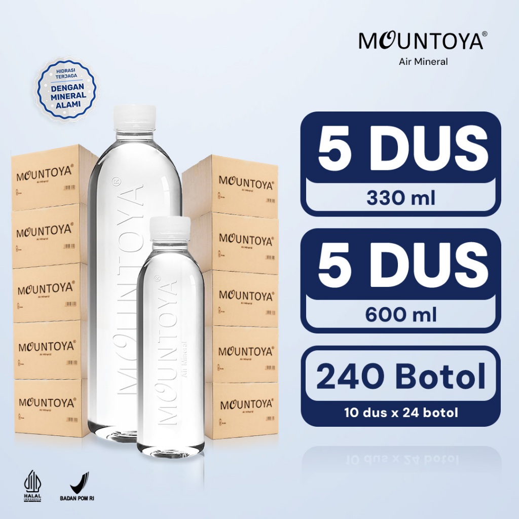 

Bundle MOUNTOYA 330ml (5 Dus) + 600ml (5 Dus)
