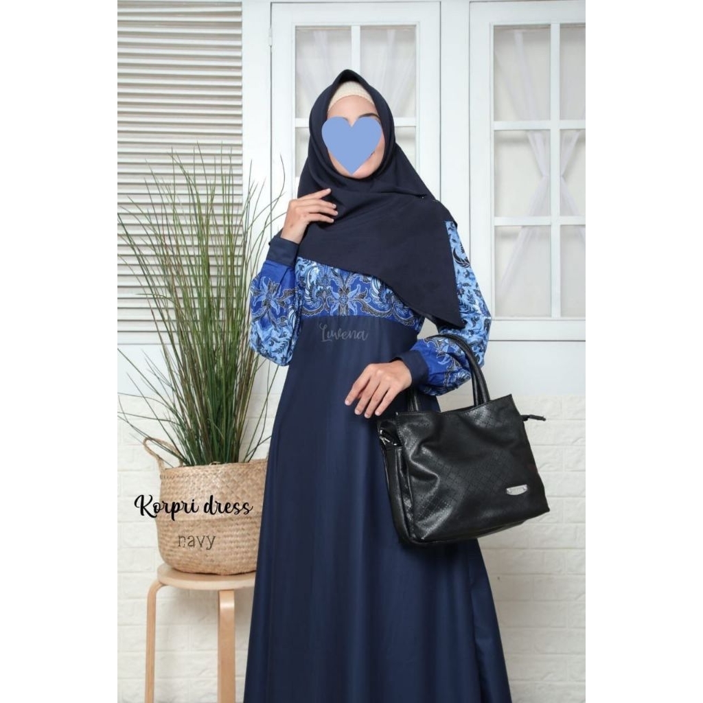 Korpri Dress by Luvena wanita