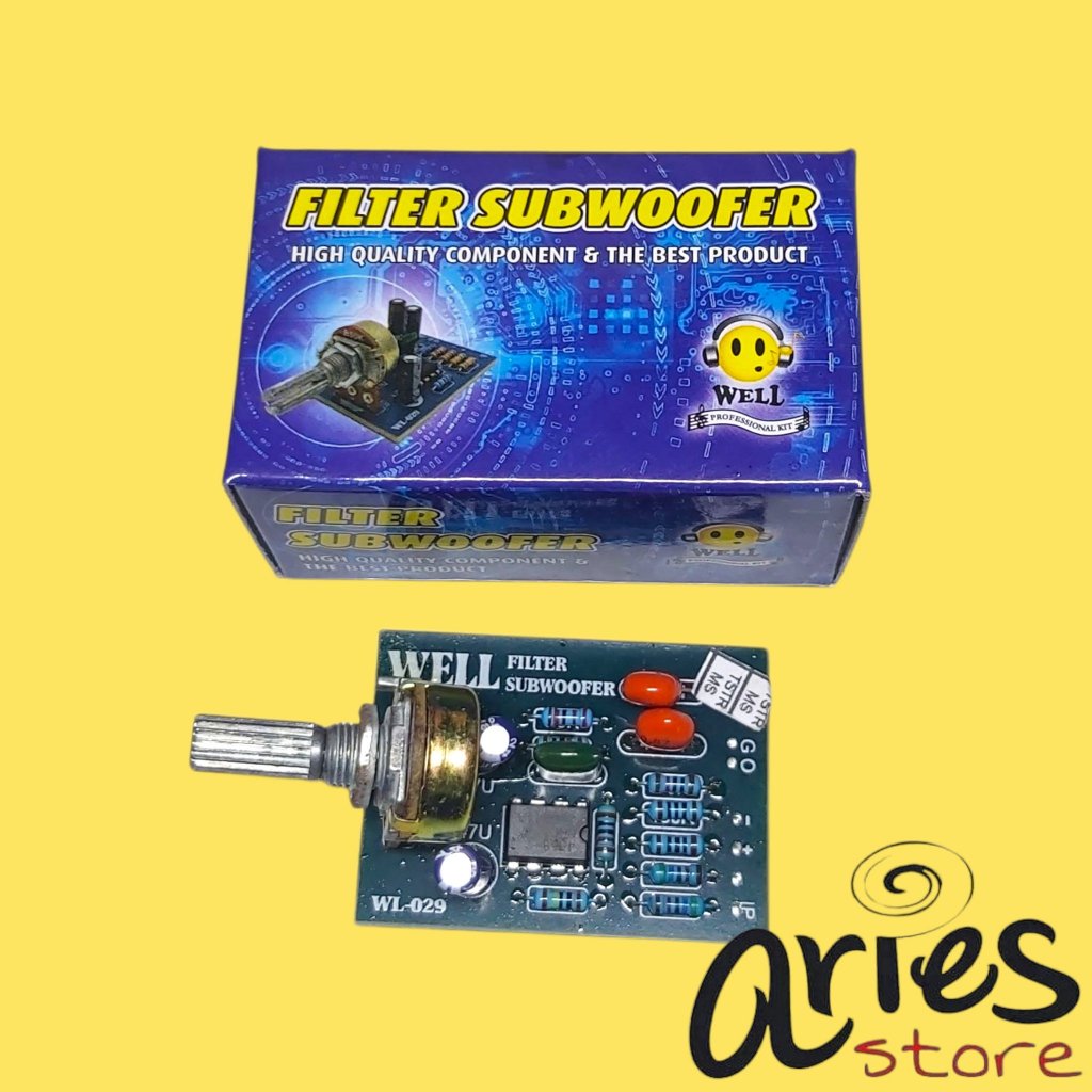 KIT FILTER SUBWOOFER WELL
