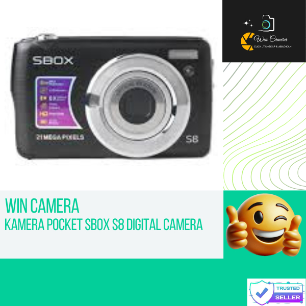 DIGITAL CAMERA SBOX S8 / Kamera Pocket / Camera Pocket / Kamera Digital / Camera Digital / Digital K