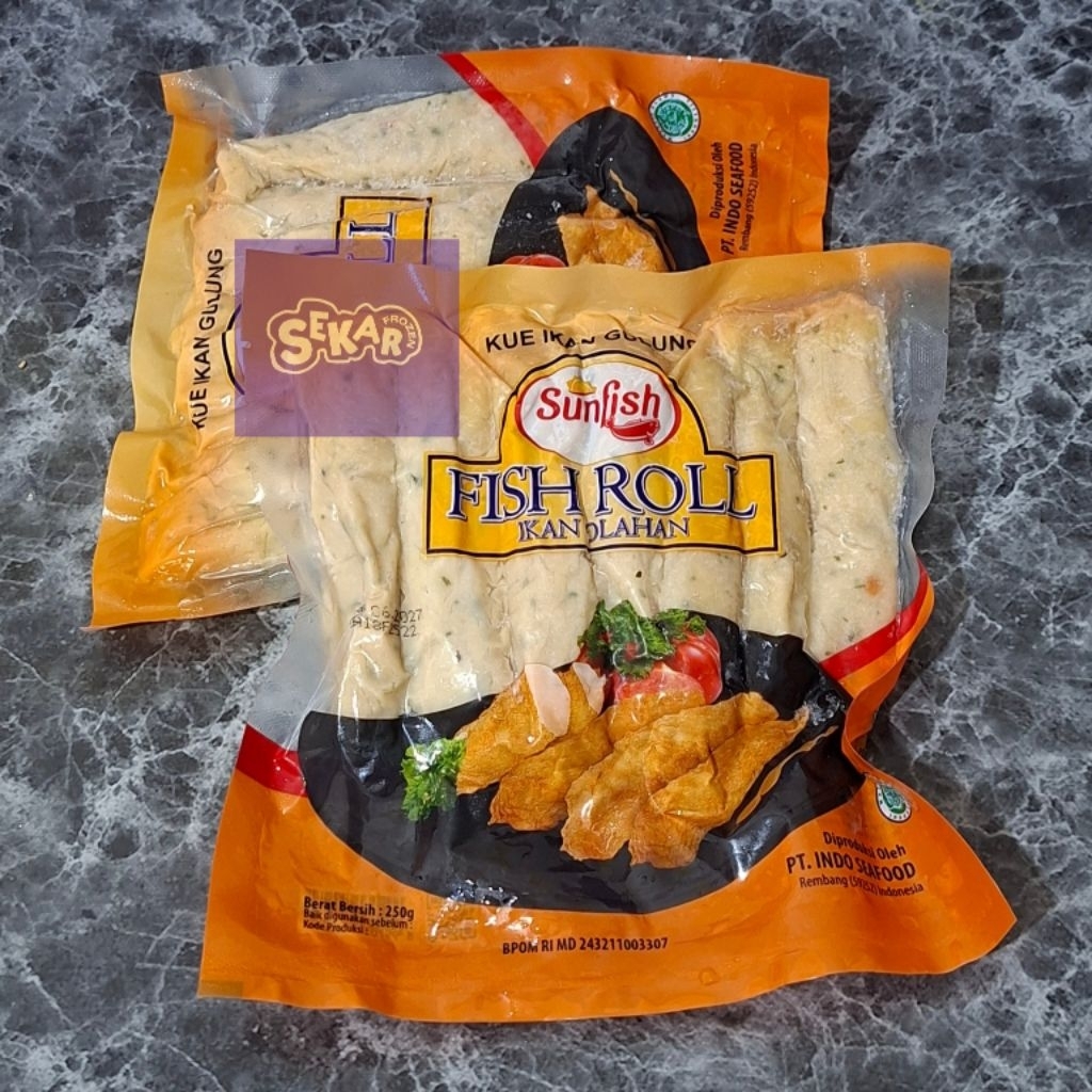 

SUNFISH FISH ROLL 250 GR