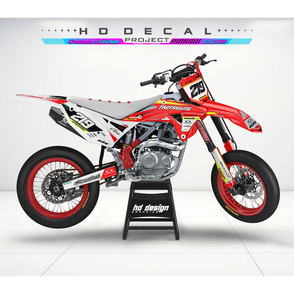 DECAL KLX GORDON PREMIUM GLOSY COSTUME DESIGN / DECAL KLX GORDON FULL BODY