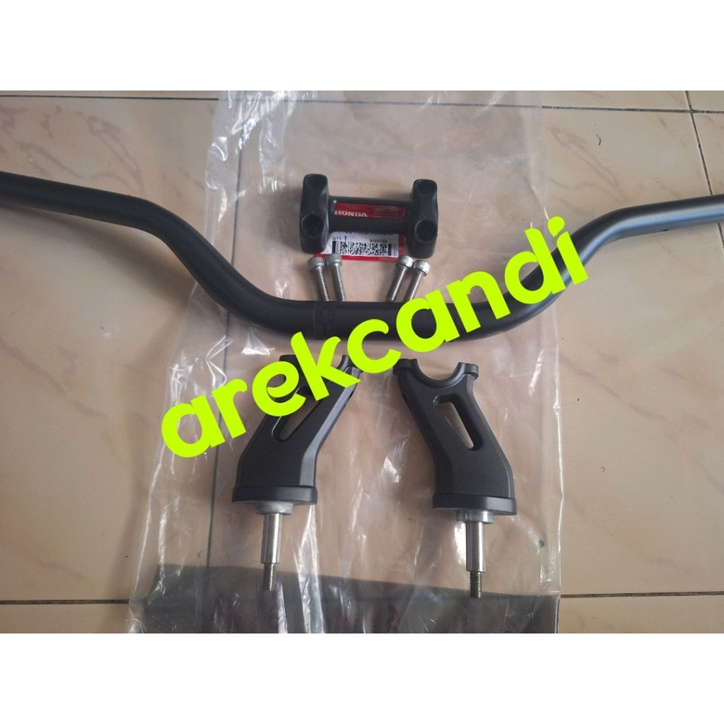 paket dudukan stang stir set reiser raiser cb150x cb 150 x ori ahm