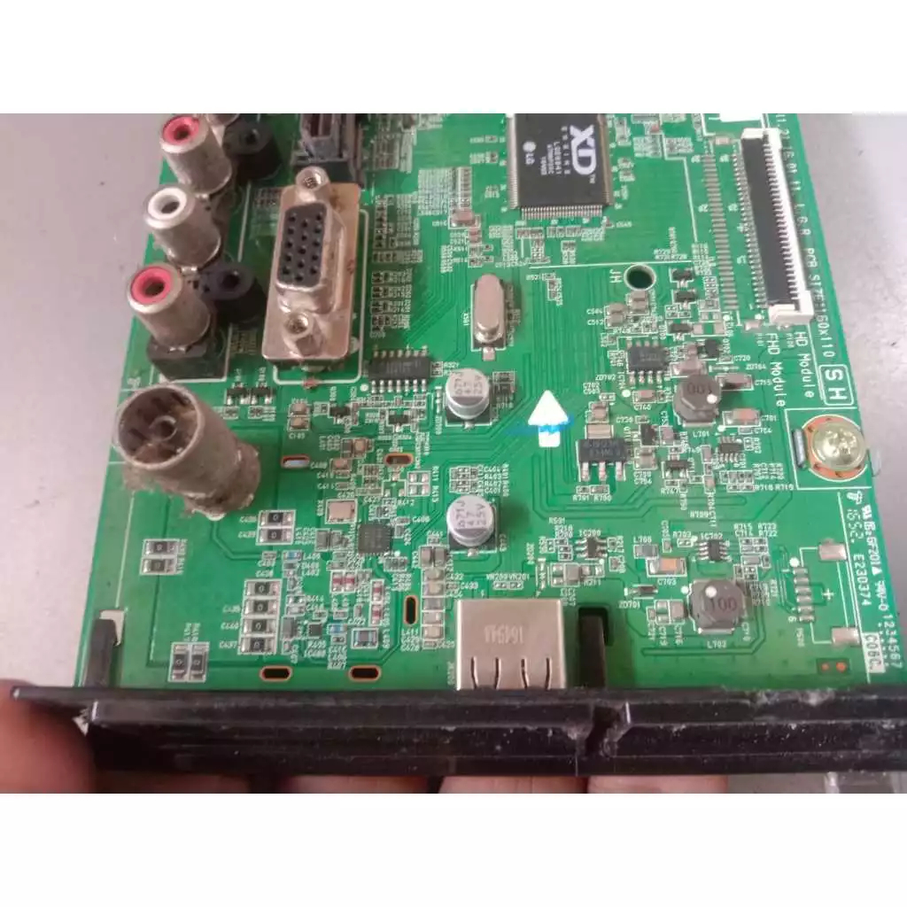 COPOTAN DARI TV LAYAR PECAH MB - MAINBOARD - MODUL MESIN TV LED LG 24MT48AF - 24MT48 AF