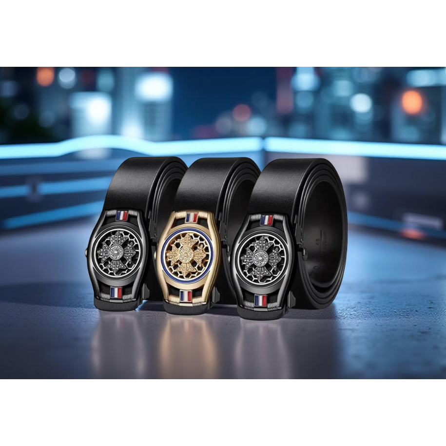 Ikat Pinggang Pria Luxury Korea fashion Style