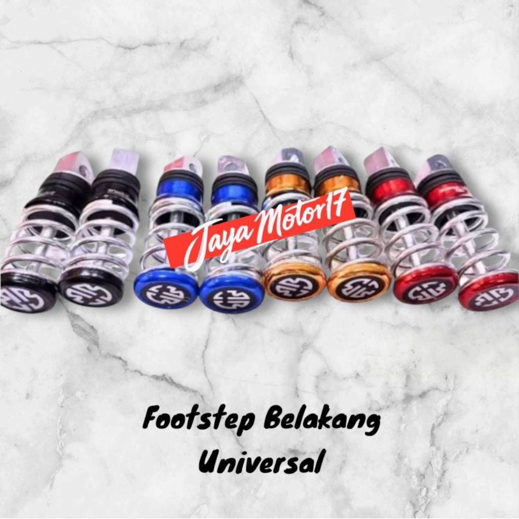 Footstep BELAKANG footstep per VARIASI KHARISMA JUPITER MX LAMA SUPRA 125 REVO BLADE dll foot step b