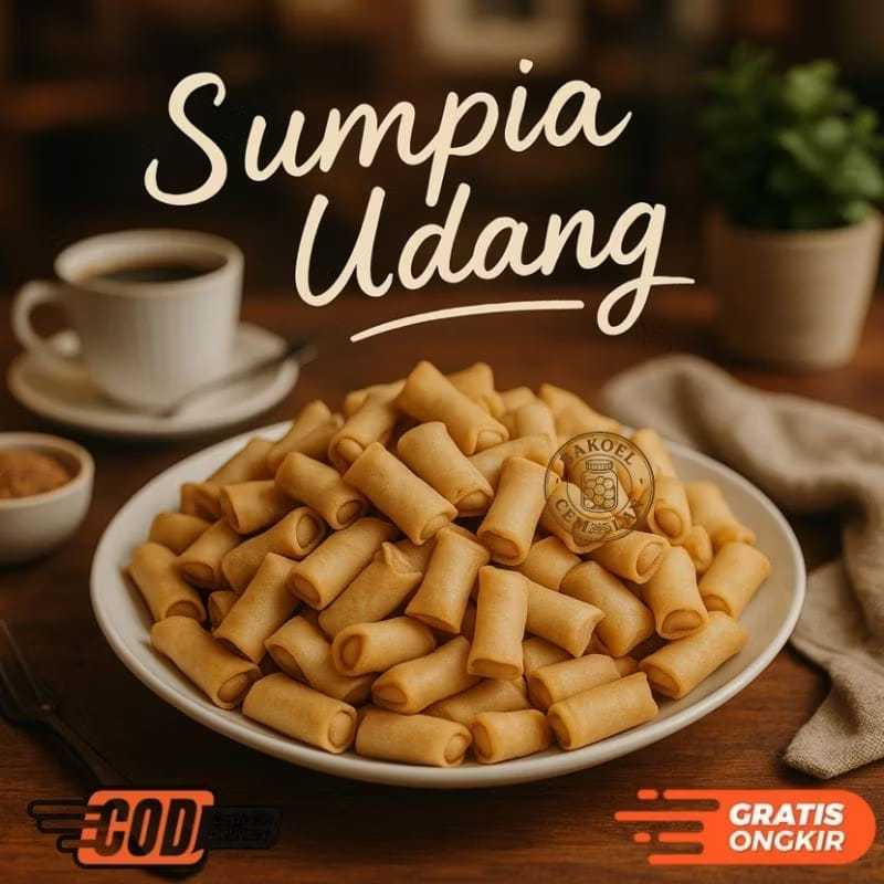 

1000GRAM KUE SUMPIA UDANG//CEMILAN//HARGA GROSIR//MAKANAN RINGAN//JAJANAN//KUE KERING//CURAH//SEMBAKO