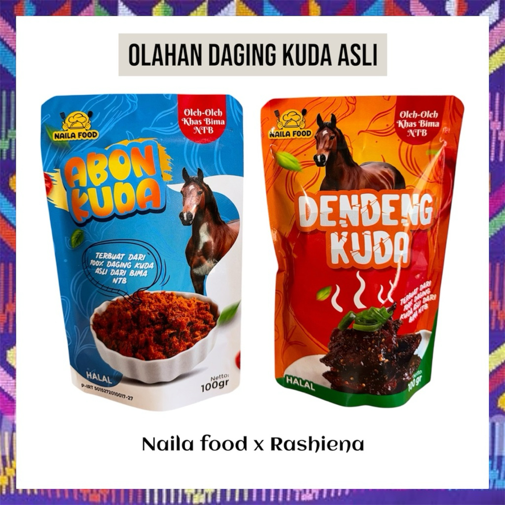 

Abon kuda dan dendeng kuda khas mbojo bima ntb / oleh oleh khas bima
