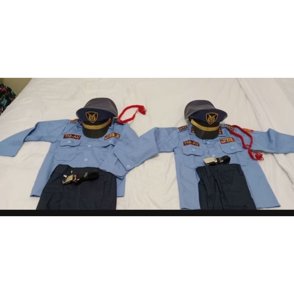 seragam profesi TNI AU anak - Baju PDH TNI AU anak - seragam TNI AU anak - baju TNI AU anak lengkap