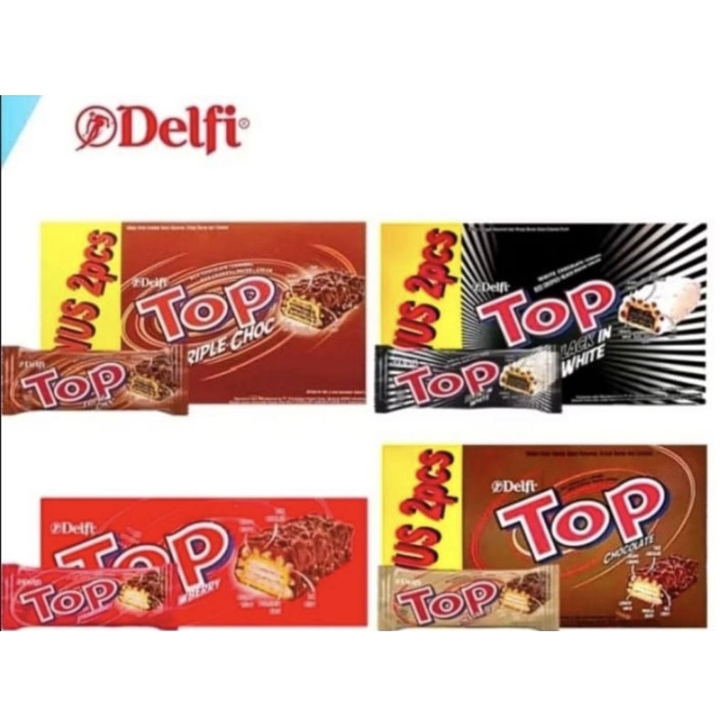 

< perbox> top delfi all varian rasa 1box isi 24 pcs x9gram..