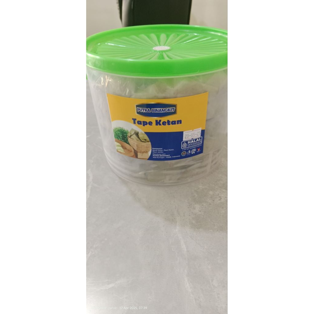 

TAPE KETAN KUNINGAN TOPLES ISI 50PCS