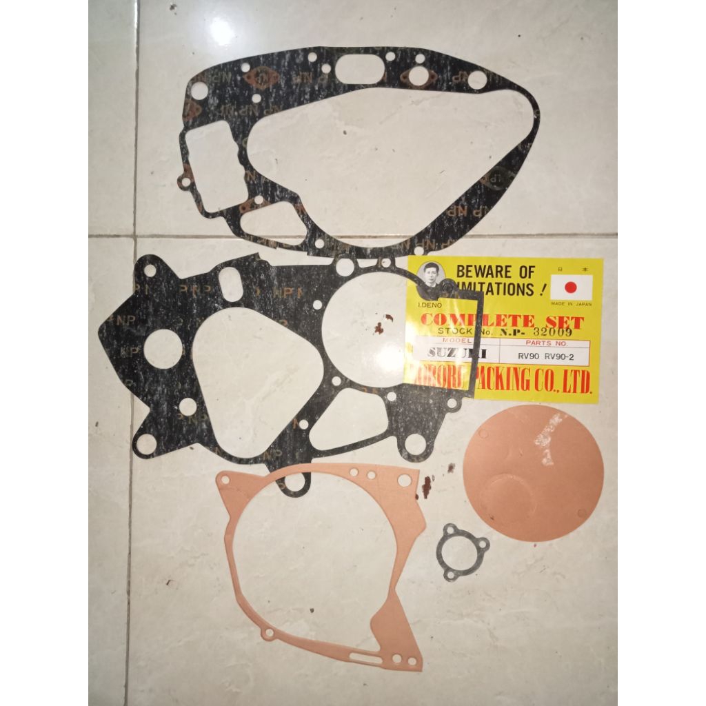 paking gasket suzuki van van rv rv90 nos japan