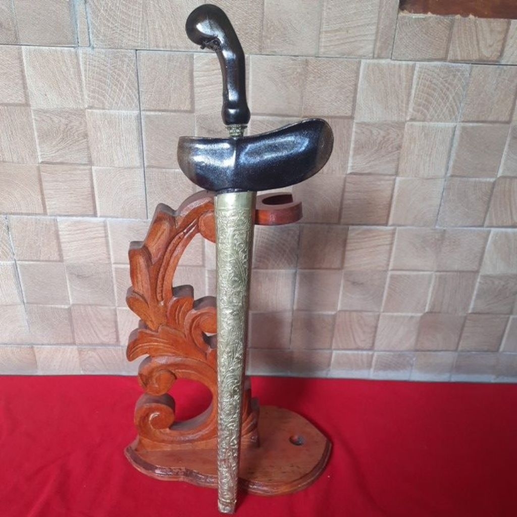 Keris Balebang Luk 7 Sepuh,Pamor Banyu Mili