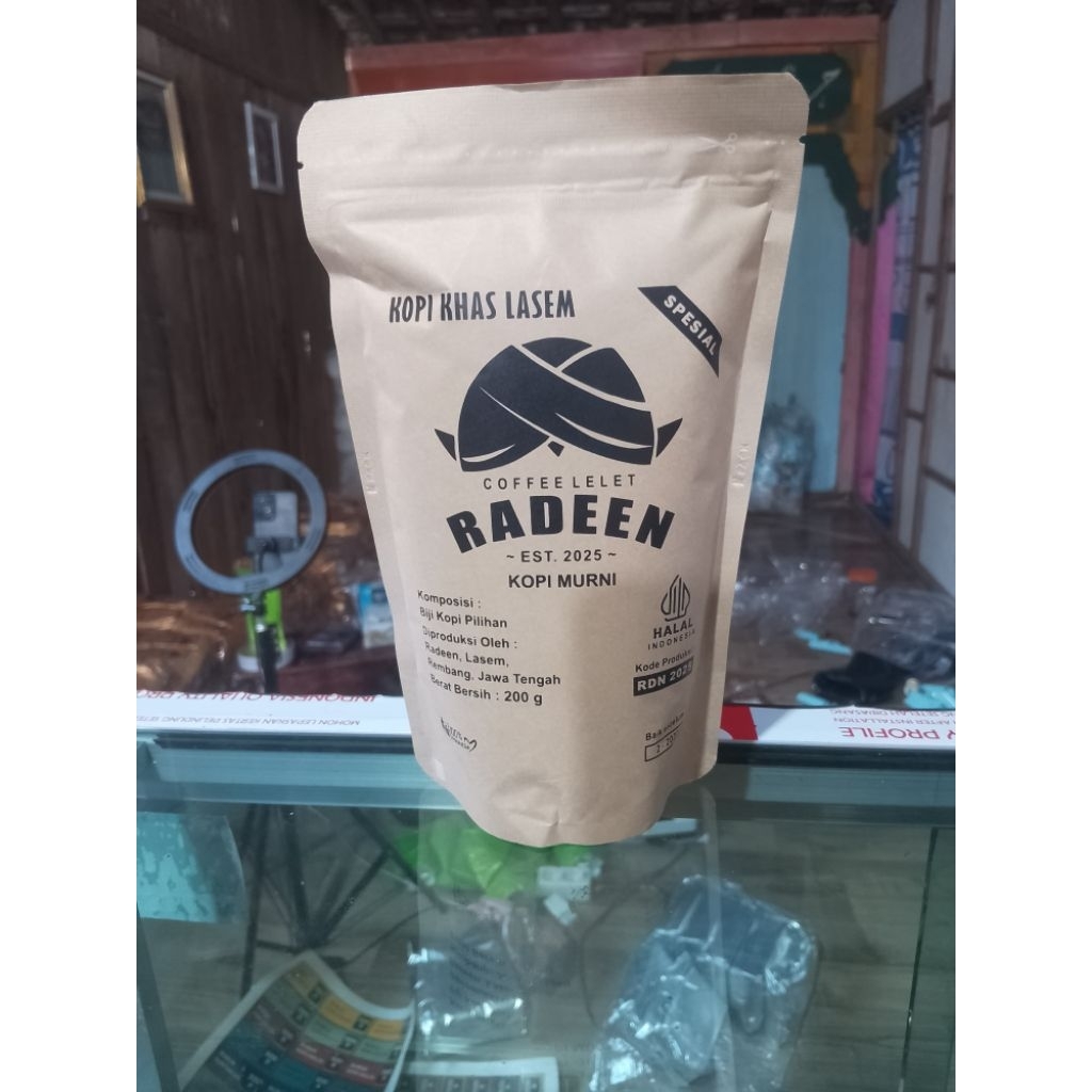 

Kopi Raden/Kopi Khas Lasem/Kopi Lelet/Kopi Bubuk/Kopi Murni