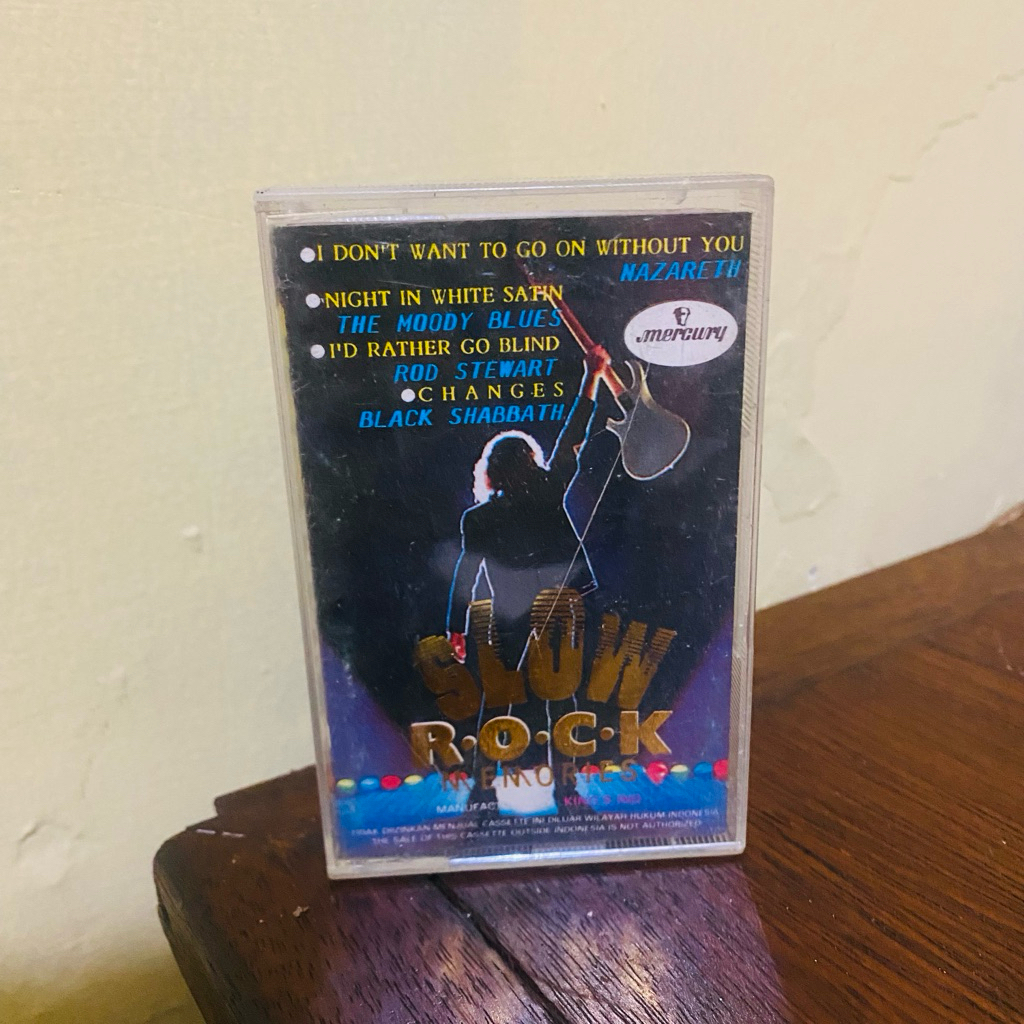 KASET PITA SLOW ROCK MEMORIES (nazareth, black sabbath, the moody blues, rod stewart)