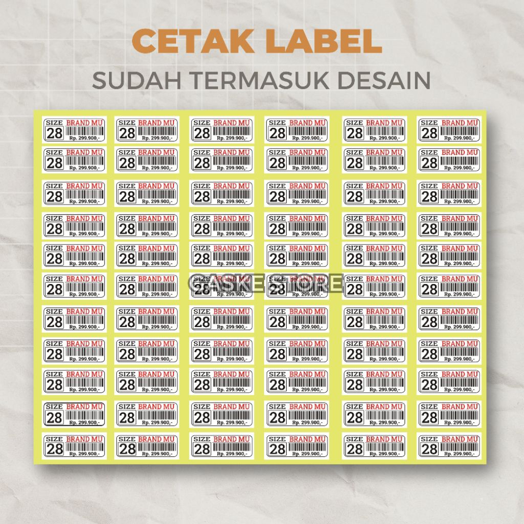 

PROSES CEPAT CETAK LABEL SIZE CELANA CETAK LABEL UNDANGAN CETAK LABEL PRICE TAG