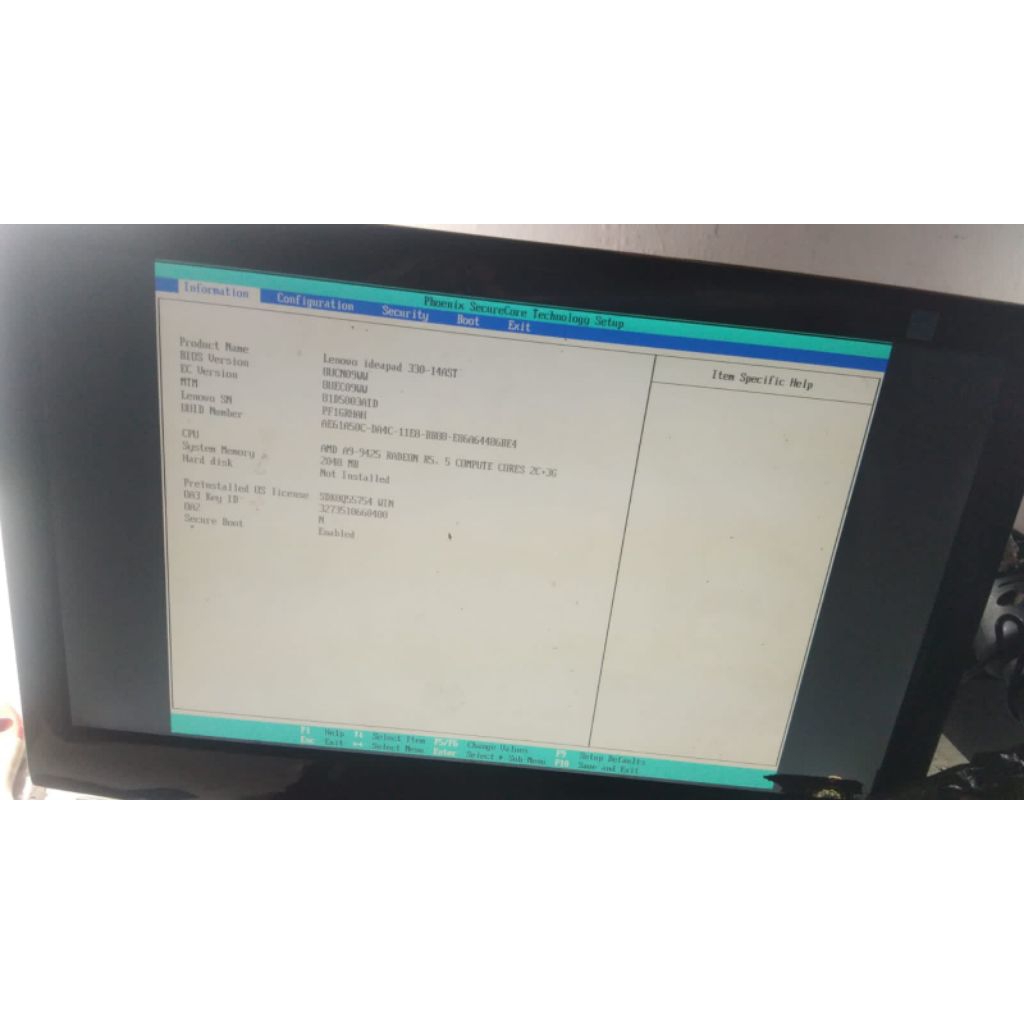 Motherboard Mobo Mesin Laptop Lenovo Ideapad 330-14 320-14AST 330-14AST AMD A9