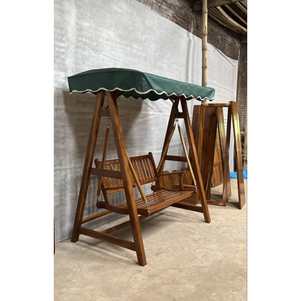 Ayunan kayu jati minimalis kayu jati ayunan