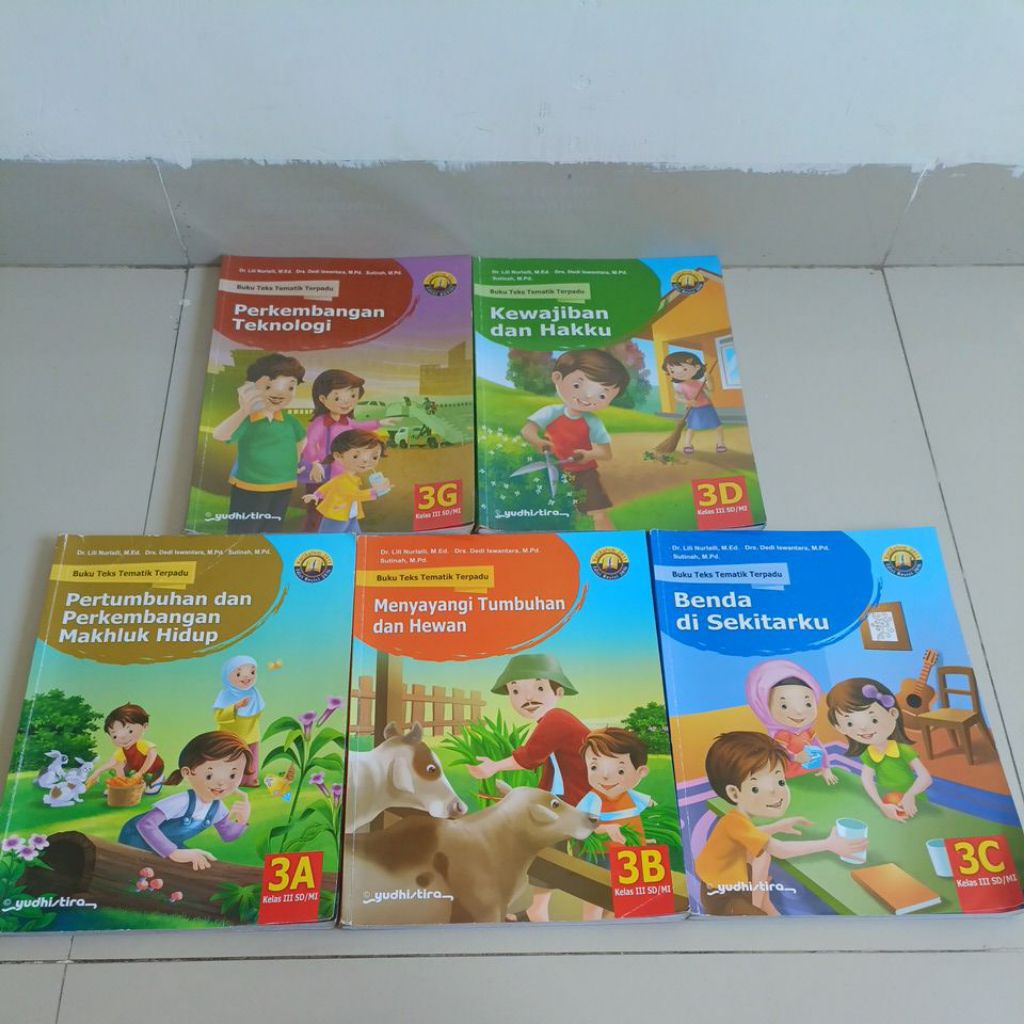 Buku Teks Tematik Terpadu Kelas 3