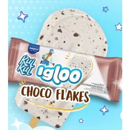

Es Krim / Ice Cream Kul Kul Igloo Coklat Flakes Bandung