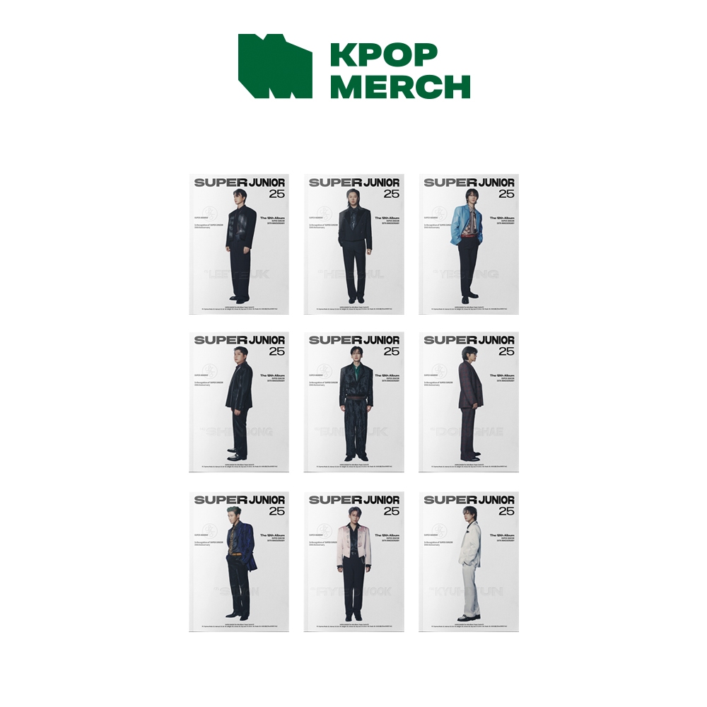 Super Junior - 12th Full Album [ Super Junior 25 ] Photobook ver