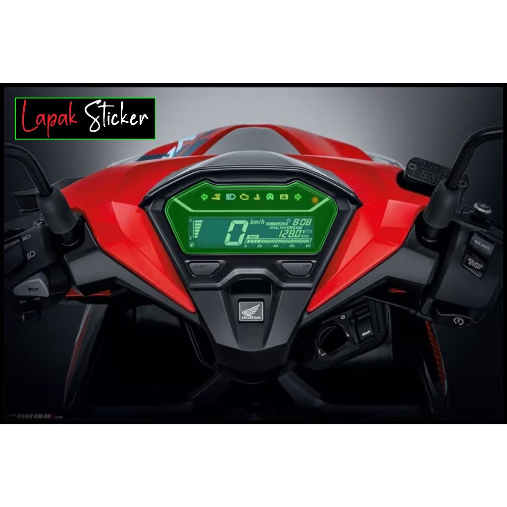 Sticker Speedometer Motor Vario 125 / 150 / 160_Sticker Anti Gores Spidometer Speedometer Vario 125 