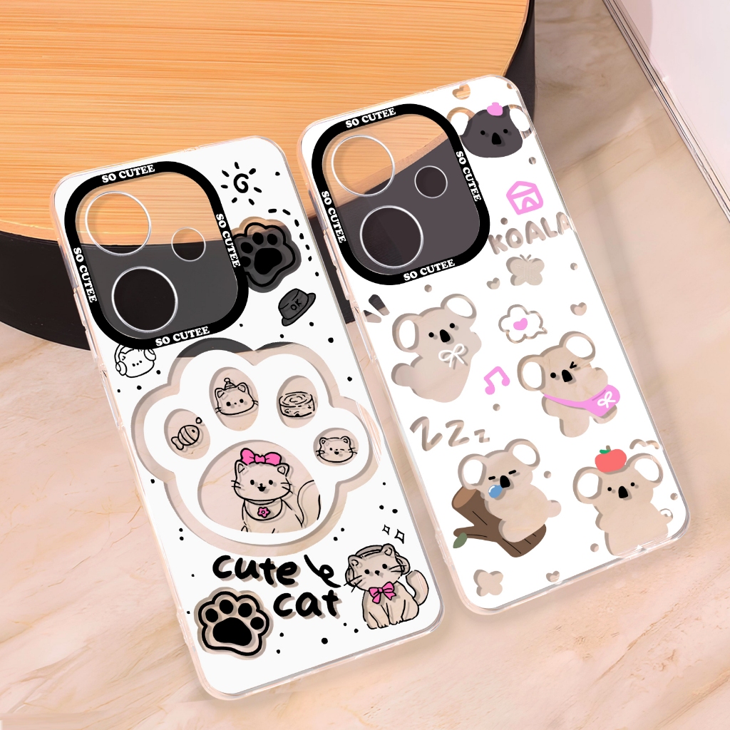 Softcase Casing Bening2Xiaomi Redmi 13X 13 4G Case Hp Transparan Anti Gores Terbaru NBX-06