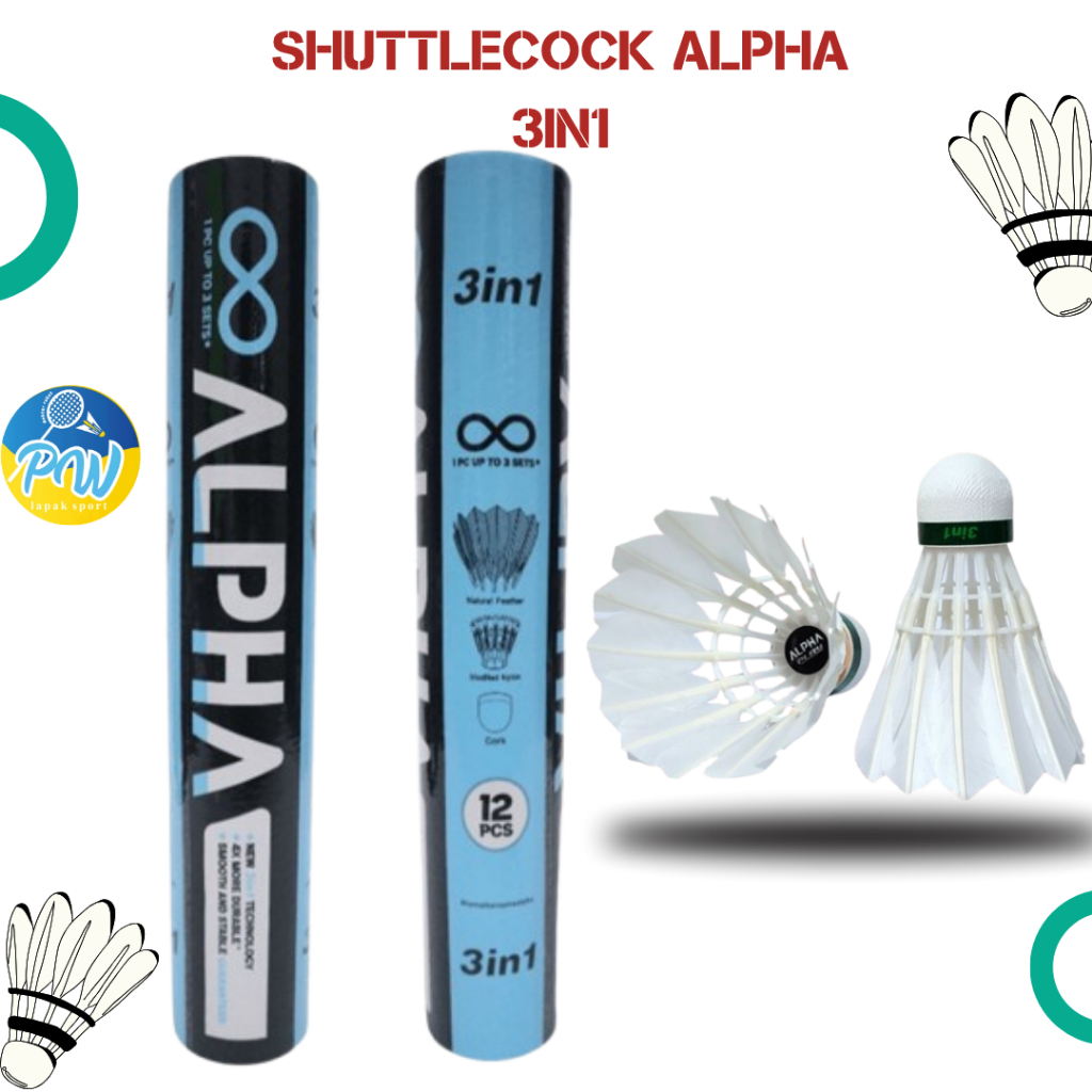Shuttlecock Alpha 3in1