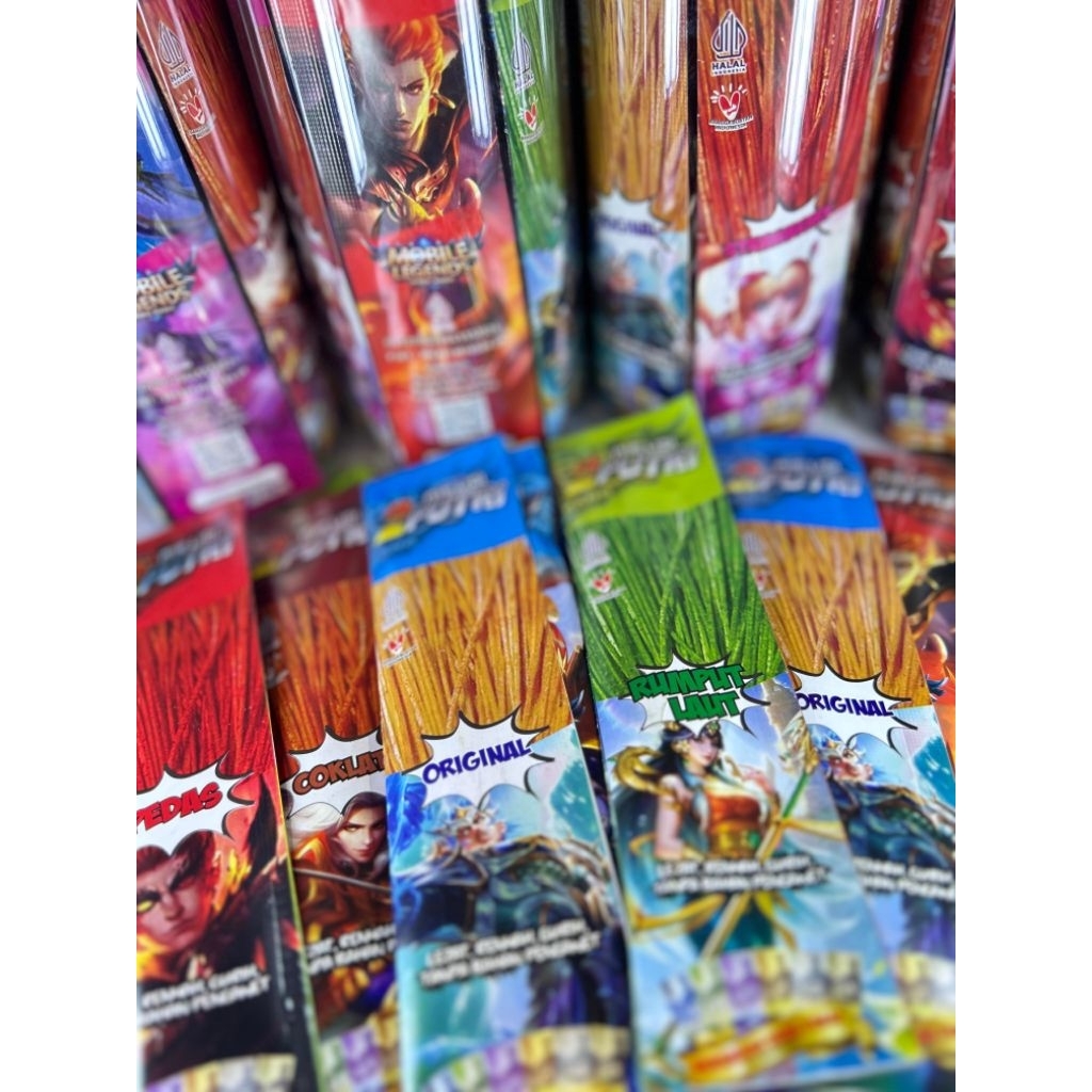 

Lidi Toples Asin Manis Gurih Pedes Isi 20 Pcs 1 Pack