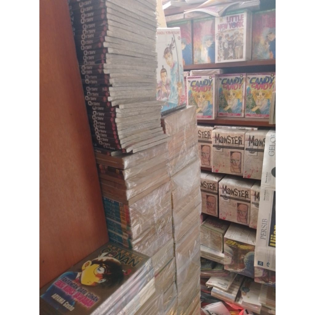 Komik Fullset lengkap 20-30 vol tamat (Samurai X, Psychometrist Eiji, Offside, Yaiba, Wild Life, Det
