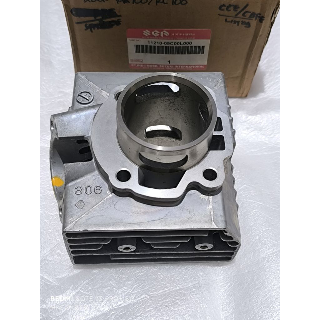 Blok Cylinder Buring Suzuki Rc 100 Bravo Original SGP