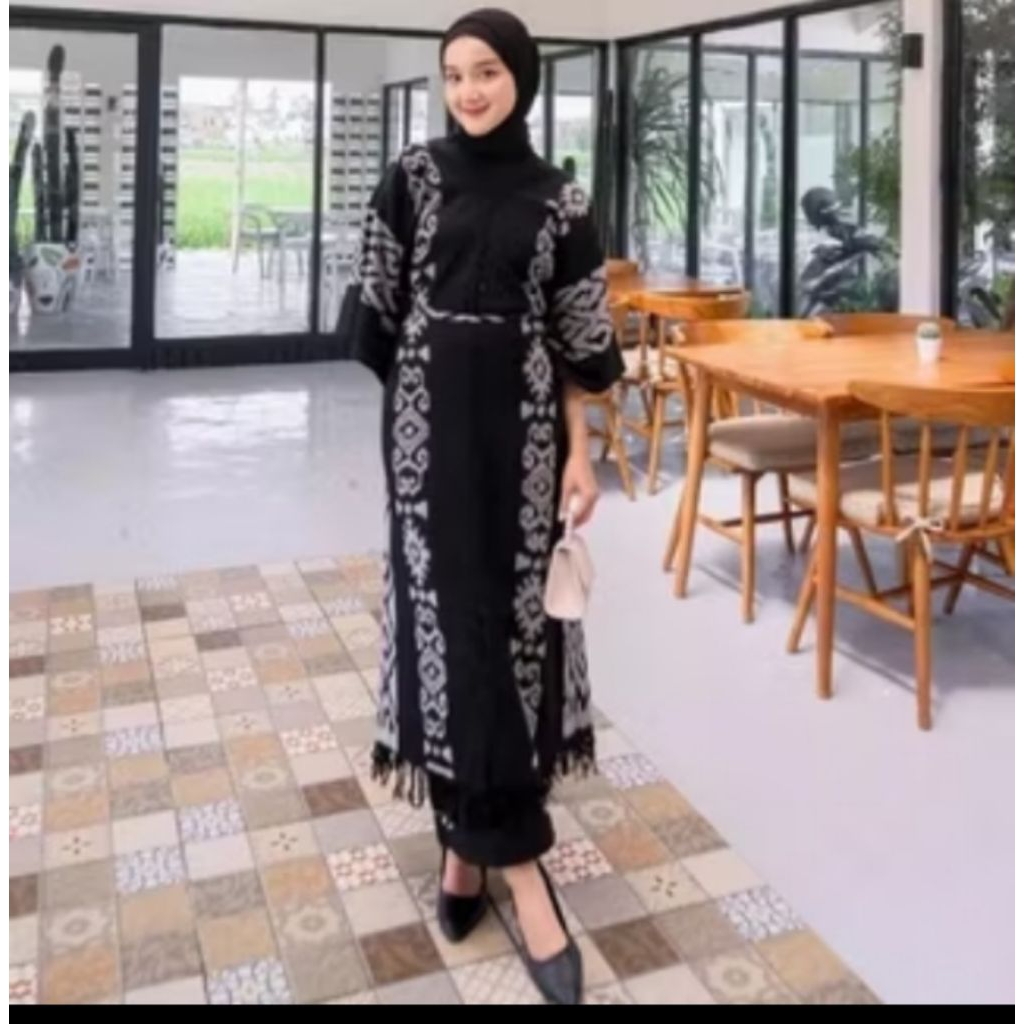 Ready Stock outer kain tenun tradisional