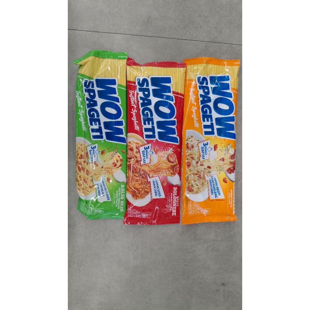 

WOW Spageti 75-88 gr 40 Pcs/Karton