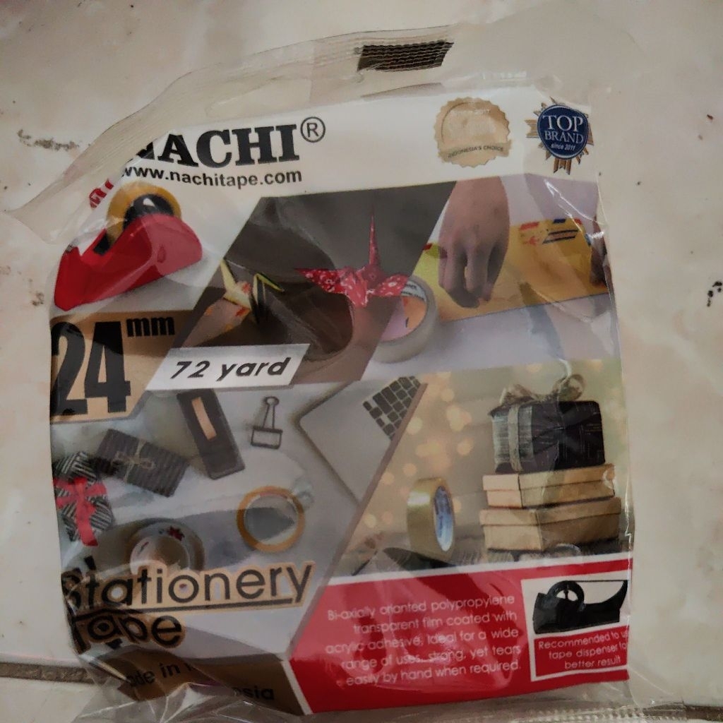 

isolasi bening nachi 24mm