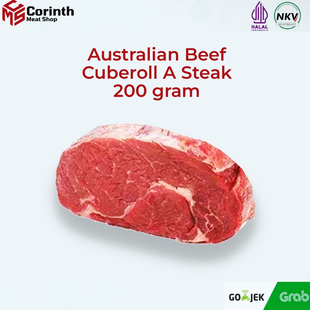 

RIB EYE/CUBEROLL A STEAK 200GR // RIB EYE STEAK // IMPORT AUS