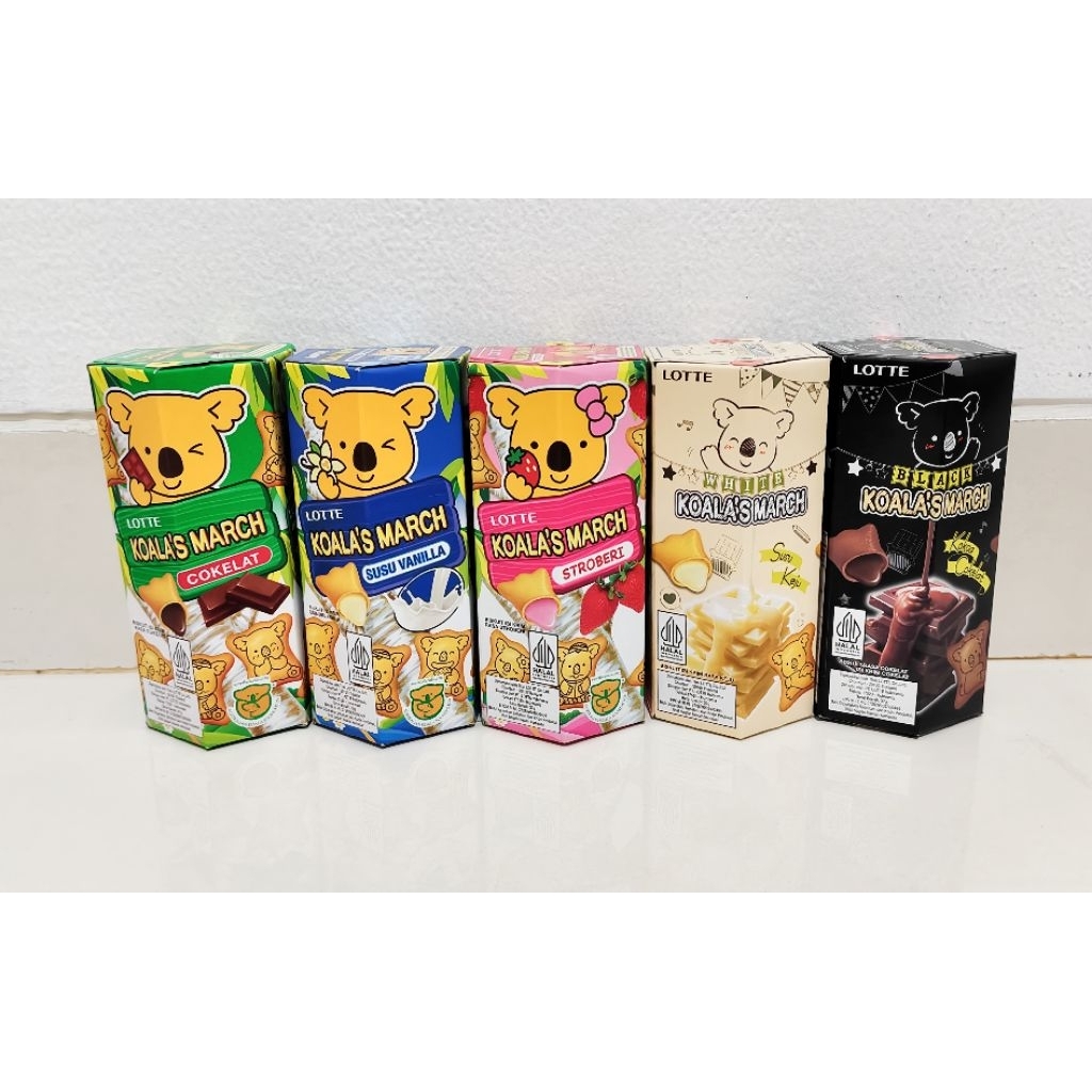 

Lotte Koala's March Kotak 37 gram - Snack Cemilan Biskuit Anak