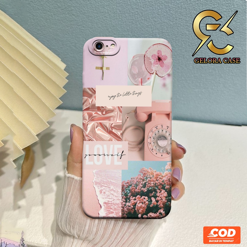 Softcase IPHONE 6 PLUS - Geloracase - Casing IPHONE 6 PLUS - Motif case Aesthetic - IPHONE - Softcas