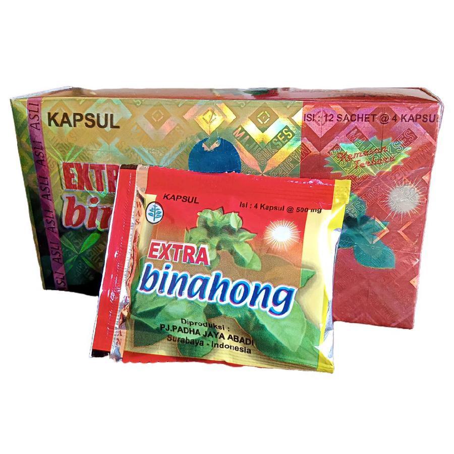 Binahong Kapsul Extra Binahong isi 12 Sachet / Kapsul Extra Binahong