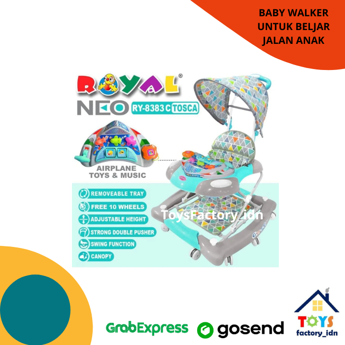 Baby Walker Royal Belajar Jalan Untuk Bayi TIPE RY-8383SC