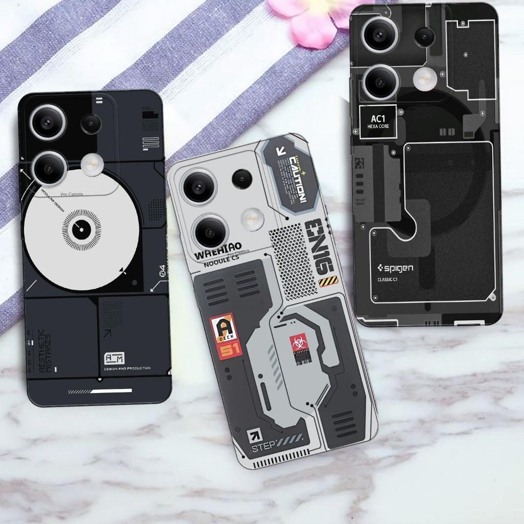 Softcase Pro Camera Untuk Redmi Note 30 Pro  - Softcase Gambar Chip ( M3sin ) Unlimited  - Pelindung