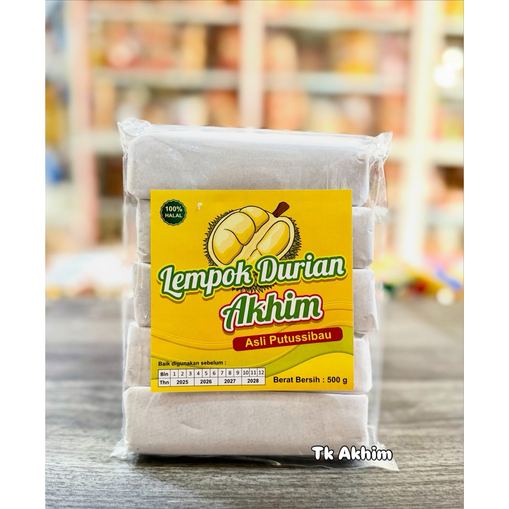 

Lempok Durian Akhim/ Dodol Durian 500g